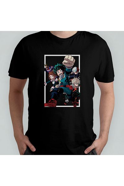 Pixxa Μπλουζάκι My Hero Academia 100% Cotton Crew Neck Model - 5