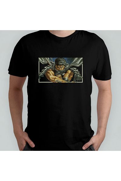 Pixxa Μπλουζάκι Berserk 100% Cotton Crew Neck Model - 2