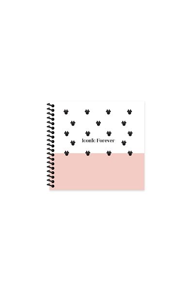Minnie Mouse دفتر ملاحظات مبطن مقاس 16x15 - أيقوني