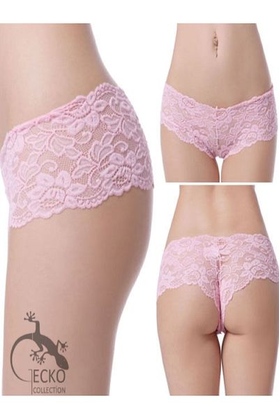 GECKO COLLECTION Pantaloni scurti boxer pentru femei Gecko Lace Fantasy
