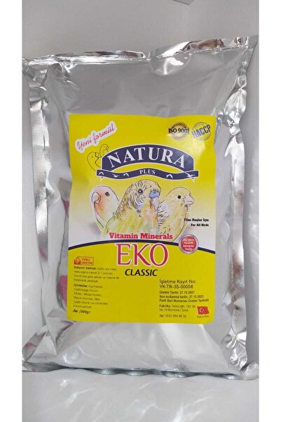 natura Plus Eko Kuş Maması 1 Kg