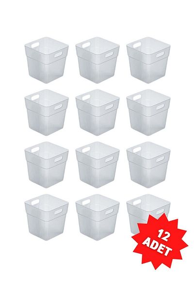 Akkoyunlu home Set of 12 Refrigerator and Door Organizer - Organizer Box Bdd-458