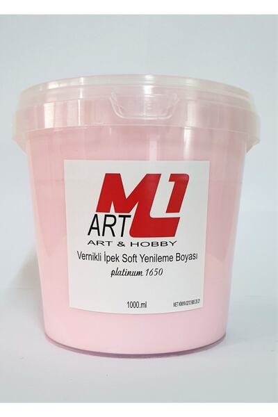 m1 art Su Bazlı Vernikli Yenileme Boyası 1000.ml-mobilya,cam,mermer,beyaz Eşy...