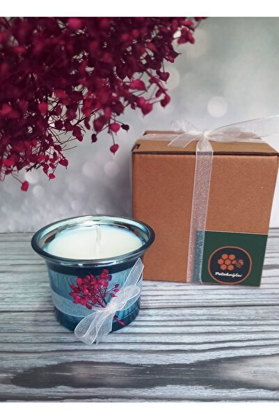 Petekoğlu Soyawax Mumu El Yapımı %100 Doğal Aromatik Soya Mumu Vanilya Kokulu