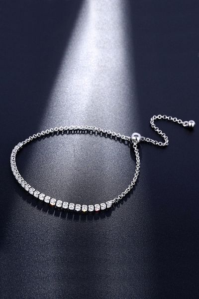 Chavin Waterway 2.5 MmWhite Stone Women's Bracelet Eg05by