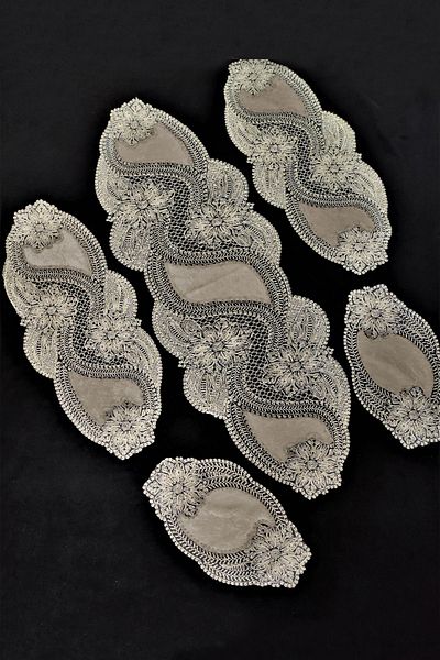 Çt Çeyizci Tekstil Комплект за хол, Комплект за спалня от 5 части, Покривки за маса, Капучино