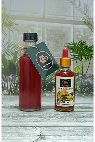 Petekoğlu زجاجة واحدة من الزجاج الطبيعي 100% - زيت نبتة سانت جون مع قطارة 100 مل 50 مل