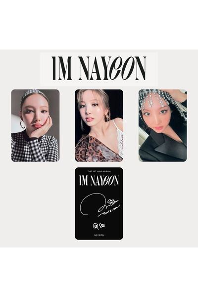 Kpop Dünyasi Twıce Nayeon "ım Nayeon '' Photocards Set - Yeon Ver.
