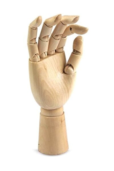 Conda Ahşap Model El Mankeni Erkek 30 Cm.