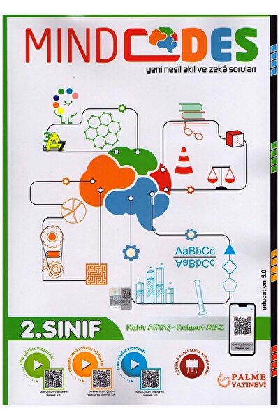 Palme Yayınları Palme 2.sınıf Mınd Codes Yeni Nesil Akıl Ve Zeka Soruları