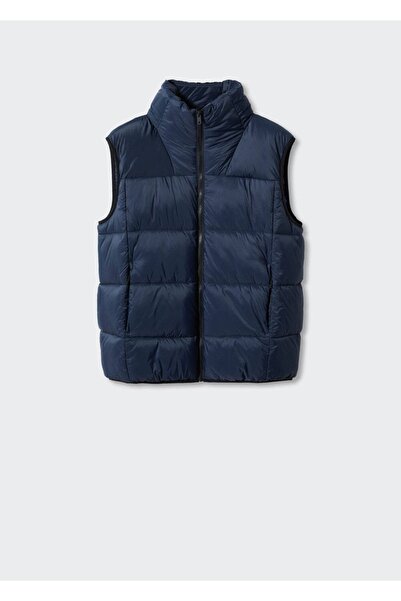 MANGO Man Su Geçirmez Kapitone Yelek