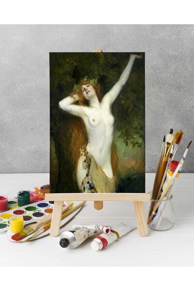 Carmen Sayılarla Boyama Seti - Ferdinand Leeke - Bacchante Boyama Seti