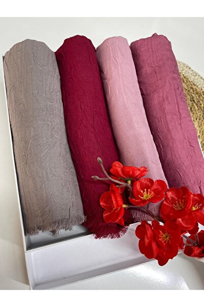 Helya Scarf Bambu Kraş Şal