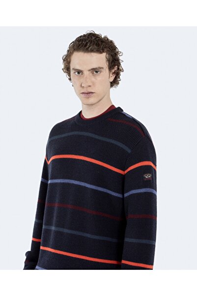 PAUL&SHARK Men's Knitted Roundneck C.W.Wool Sweater