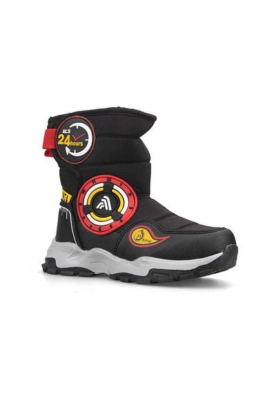 TRENDYSHOSE 2221 Unisex Αντιολισθητική σόλα με γούνα Velcro με επένδυση από κρύο χιόνι