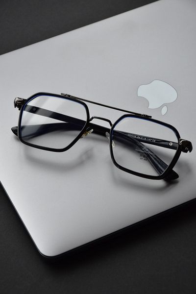 LOOKUP Blue Light Protection Glasses Optical Compatible Can Change Glasses Blue Block Unisex Women Men Black
