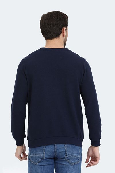 Slazenger Sport-Sweatshirt - Dunkelblau - Regular Fit