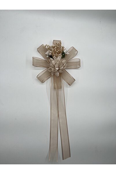 Yenici Aksesuar 1 Adet Kapiçino Renk Bohça Çiçeği