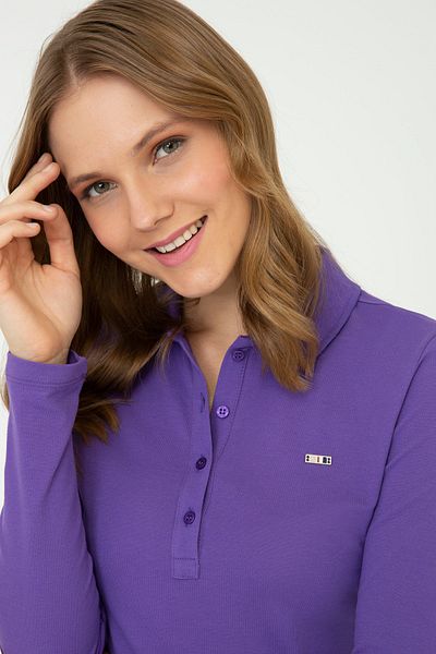 U.S. Polo Assn. Hanorac violet pentru femei