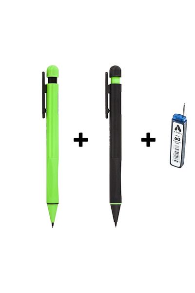 Adel 3-Piece School Set Prime - 2 Pcs 0.7 Versatile Pens + 60-Piece 0.7 Ni