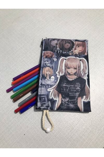 owl bag Death Note- Πορτοφόλι υφασμάτινη θήκη για στυλό με σχέδιο Misa