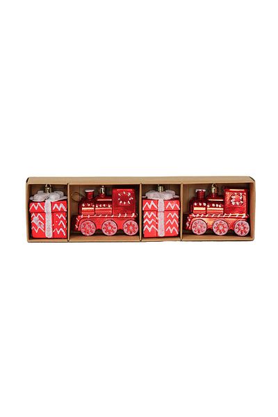 Karaca Home Gifty 4 Piece Tree Ornament Set