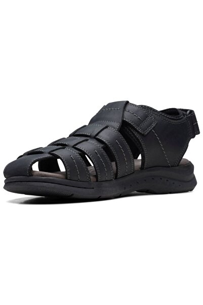 CLARKS Clarks Black Genuine leather Sandals For Mens