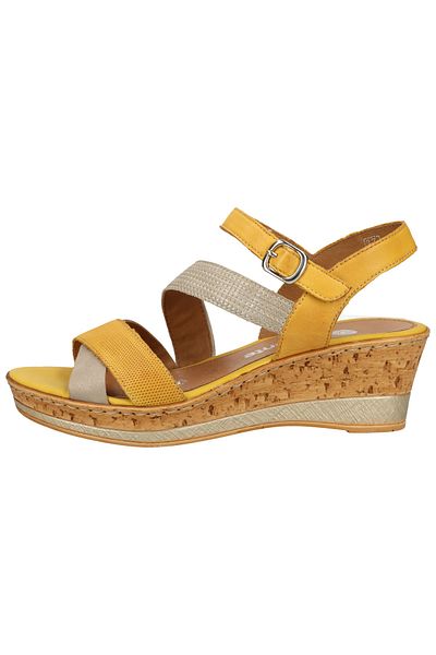Remonte Sandalette - Gold - Keilabsatz