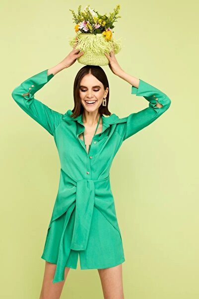 Nocturne Yeşil Elbise