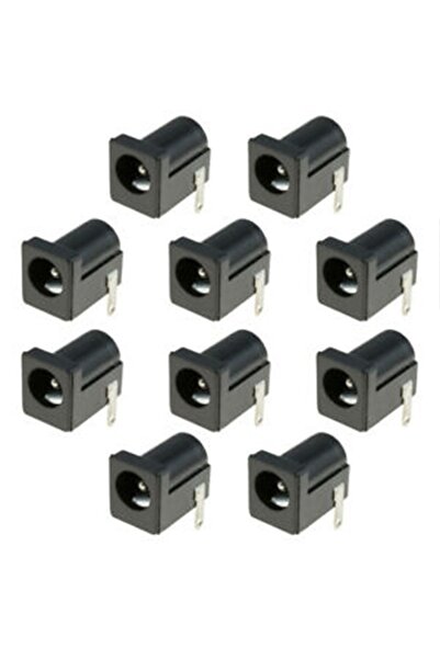 Genel Markalar 20 Adet Dişi Şase Jak Dc 5.5-2.1mm Dc Power Jack Adaptör Soket