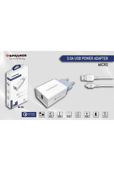 SPRANGE Mıcro Usb Charger M-30