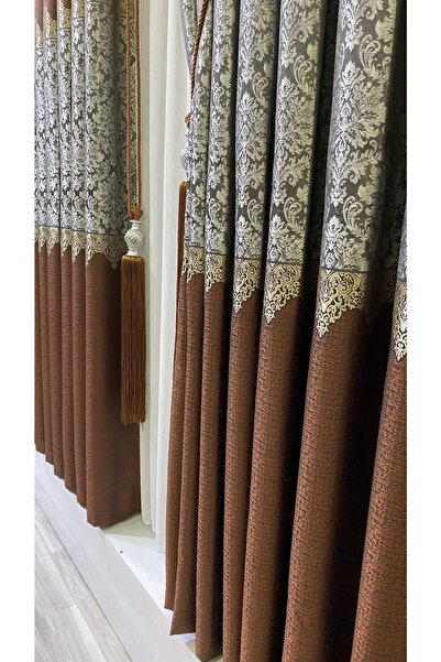 Fon Dünyası Πλακάκια κουρτινών φόντου από ασήμι (μονό φύλλο)