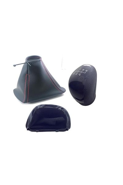 Vts Körük Vito W639 Shift Gauge Red Stitching And Shift Knob 5 Forward