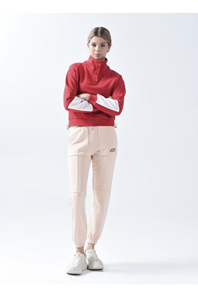 ECKO UNLTD Ecko Unlimited Women's Sweatshirt - Stand Collar, Red, Lesli