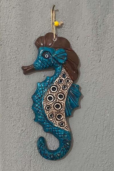 bimbambom Denizatı Tekli, Dekoratif Balkon Süsü, Deniz Atı