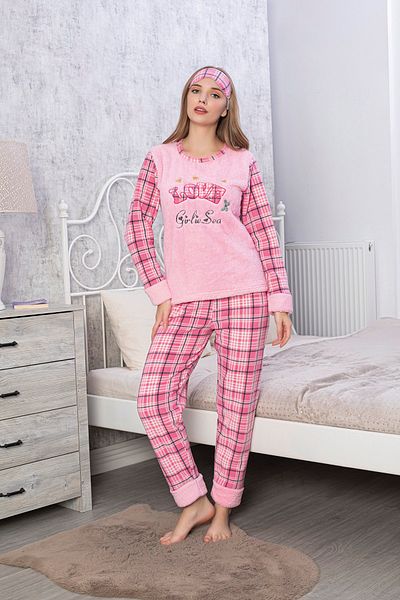 Asel Women's Fleece Pajama Set