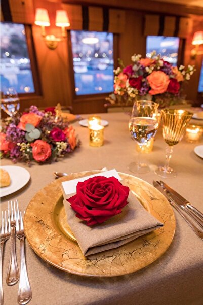 HERITAGE Cam Supla Altın Varak Eskitme Altın Yaldız 33 Cm