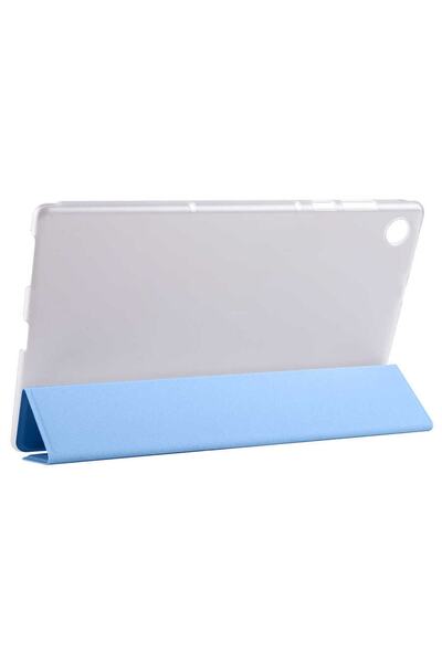 Fuchsia Lenovo M10 Tb-x306f Uyumlu Smart Cover Standlı 1-1 Kılıf Flip Smart Akıllı Tablet Kılıfı