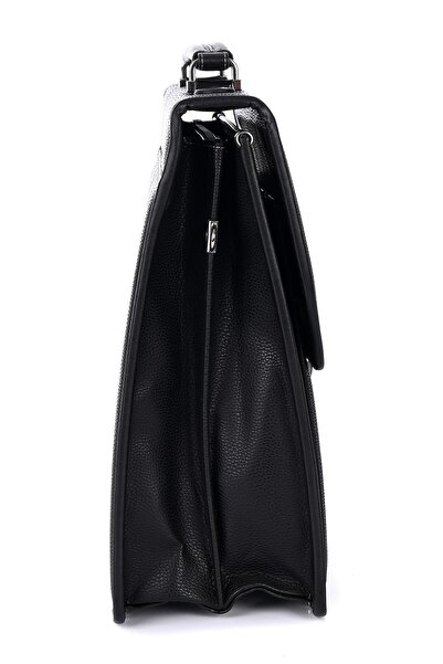 DERİEND 2005 Висококачествено вертикално куфарче, черно