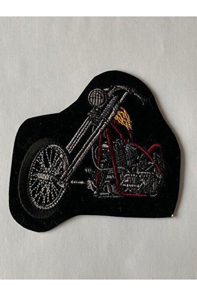 StüdyoÜmitTişört Motorsiklet Chopper Bıker Patch- Peç,arma Ve Kot Yaması