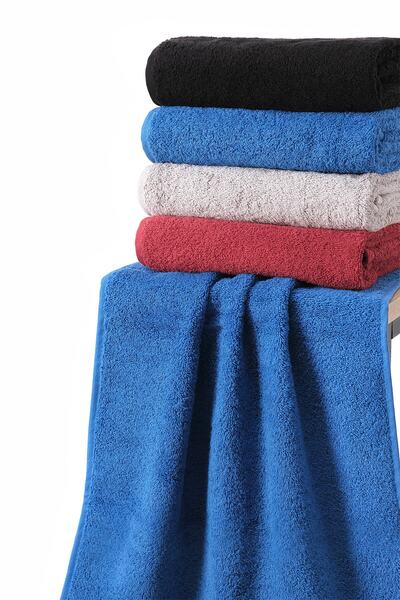 MODELHOME 100% бавовна (бордо-парламентський-сірий-чорний) Темні кольори 200 г 4 шт. Рушник для перукарні, рук, обличчя та голови