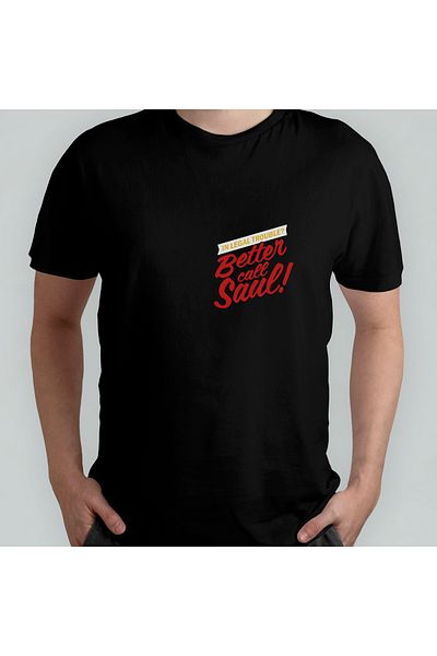 Pixxa Μοντέλο μπλουζάκι Better Call Saul 100% Cotton Crew Neck - 5