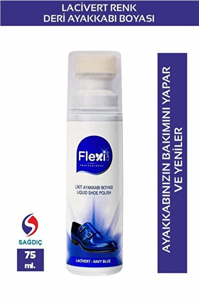 FLEXİCARE Lacivert Spor Deri Likit Ayakkabı Boyası 75 ml