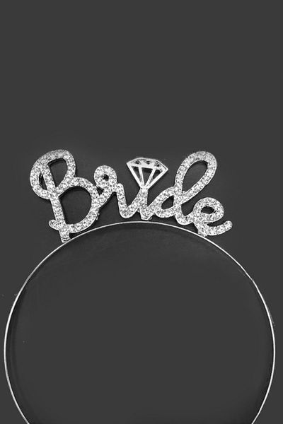 Chavin Diamond Jewelled Wedding Dress Crown - Wedding Crown Em21by