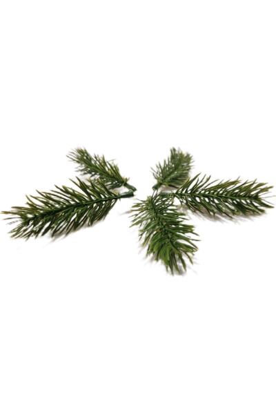 erdoğan hobi Pine Branch Ornament 5 Pieces 8cm Christmas Ornament Door Ornament Flower Ornament Flower Pot Ornament Table Ornament Ornament Product