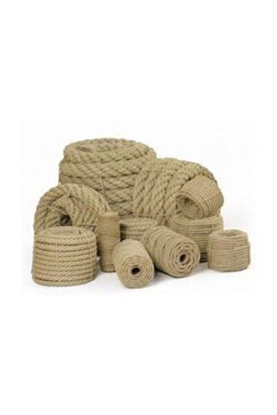 EBA Σχοινί διακόσμησης από σχοινί γιούτας 8 mm 20 μέτρα Σχοινί από σχοινί γιο...