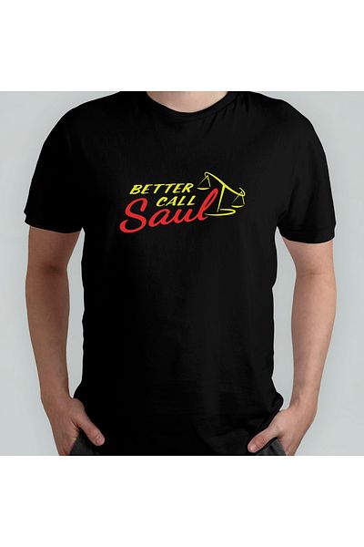 Pixxa Μοντέλο μπλουζάκι Better Call Saul 100% Cotton Crew Neck - 1