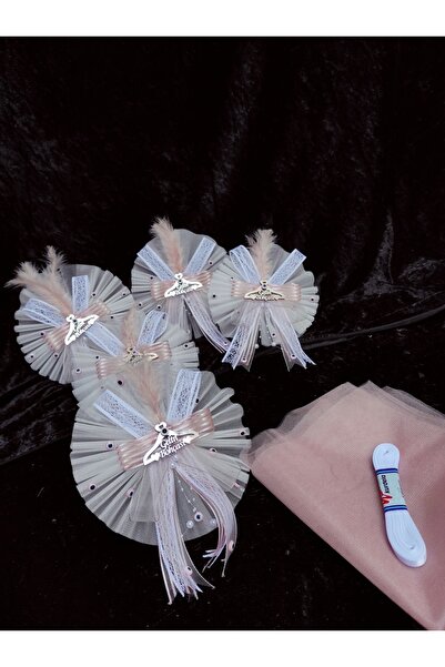 ecrin tuhafiye hobi Pratik 5'li Gelin Bohça Süsü Seti