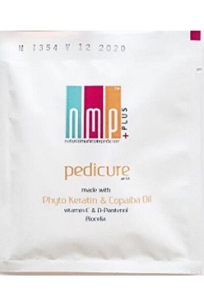 NMP Phyto Keratin & Copaiba Oil  Vitamin E Içeren Tek Kullanımlık Pedikür Çorabı