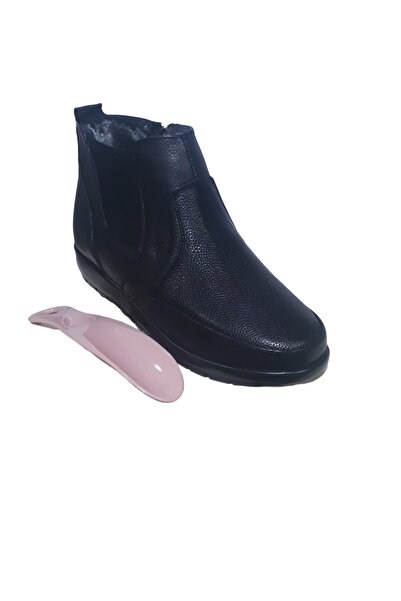 Bifond Shoes Hakiki Deri Ortopedik Anne Botu